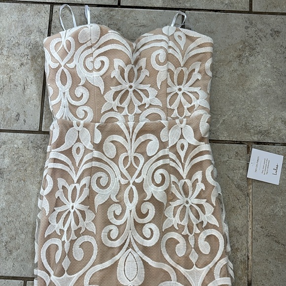 NWT Lulus Strapless Maxi Dress - Picture 5 of 7